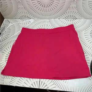 Vineyard Vines 17 Inch Solid Pull On Skort Skirt Women’s Size‎ Large Pink